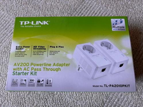 Te koop T.E.A.B. TP-Link AV200 powerline adapter, Computers en Software, Powerlines, Zo goed als nieuw, Ophalen of Verzenden