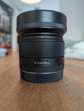 Sigma 19mm f/2.8 EX DN E lens – voor Sony E-mount beschikbaar voor biedingen