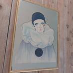 Schilderij clown, Minder dan 50 cm, Ophalen of Verzenden, Zo goed als nieuw, Schilderij