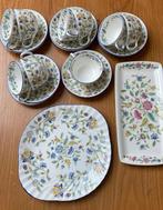 MINTON servies Haddon Hall Blue Theekop&Schotels + 2 schalen, Nieuw, Ophalen of Verzenden, Overige stijlen, Kop(pen) en/of Schotel(s)