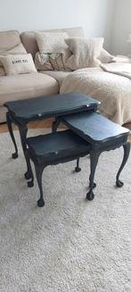 Queen Ann Bijzettafels/Salontafels, Huis en Inrichting, Tafels | Bijzettafels, Ophalen, Minder dan 45 cm, Minder dan 55 cm, Gebruikt