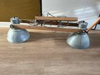 Industriële Eetkamer lamp en plafondlamp, Huis en Inrichting, Lampen | Hanglampen, Ophalen, Zo goed als nieuw, Minder dan 50 cm