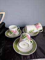 Hutschenreuther koffie  kopjes met Rozen. Kopjes, Ophalen of Verzenden