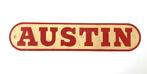 Aluminium reclamebord voor Austin., Verzenden, Gebruikt, Auto's