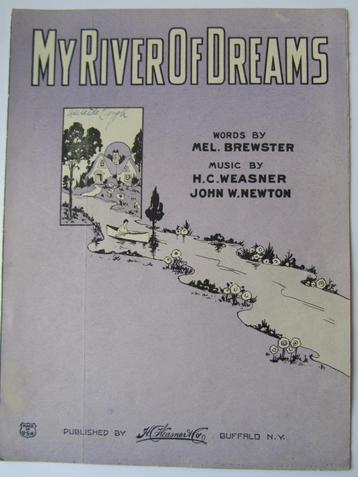 MY RIVER OF DREAMS **Oude Bladmuziek** beschikbaar voor biedingen
