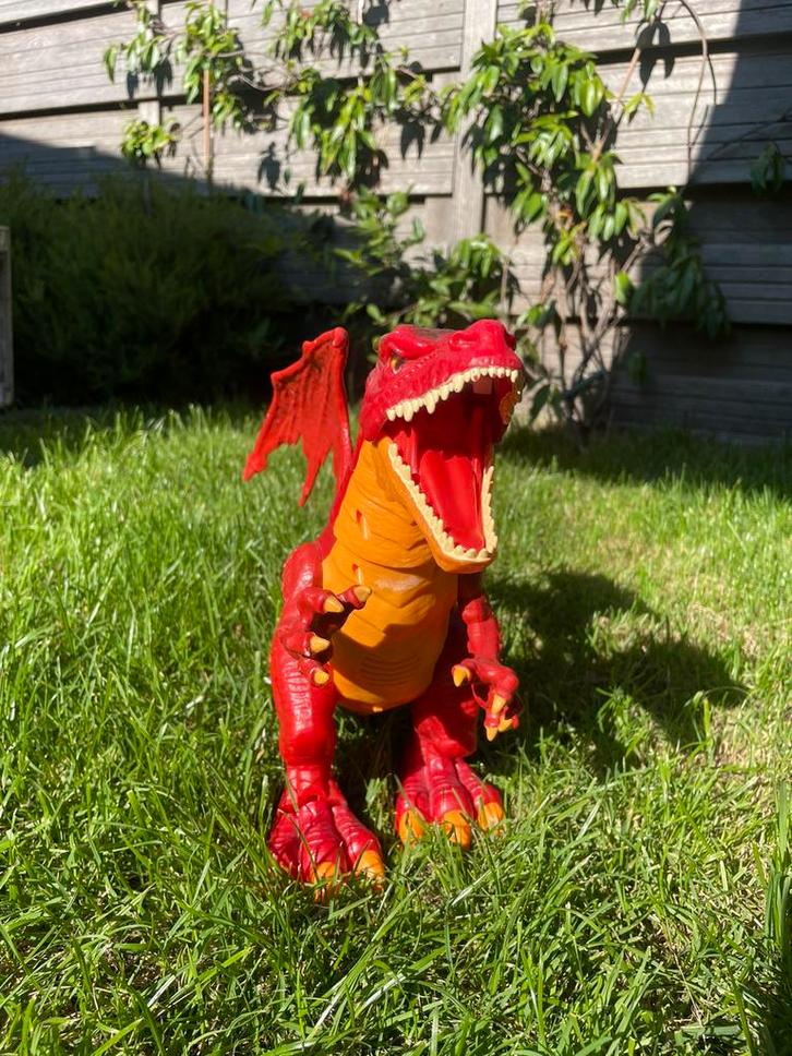 Draak ZURU RoBo Alive Rode Draak, Kinderen en Baby's, Speelgoed | Actiefiguren, Zo goed als nieuw, Ophalen