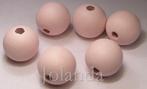 0392 Hele Licht Roze Houten Kralen (16 mm), Verzenden, Nieuw, Kraal