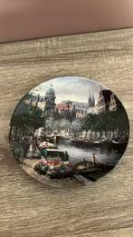 Wandbord sierbord de Amsterdamse Bloemengracht, Antiek en Kunst, Ophalen of Verzenden