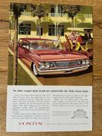Pontiac Safari Wagon originele advertentie vintage, Ophalen of Verzenden, Gelezen
