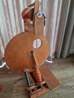 Louet S10 spinnewiel, Ophalen, Spinnewiel