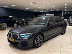 BMW 5-serie 520d M-SPORT|1eig|Opendak|BTW|Facelift|Memory, Auto's, Achterwielaandrijving, 2000 kg, 1650 kg, Leder