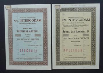 Intercodam (Bouwmaterialen/Tegel Groothandel) - 1941/43   2x beschikbaar voor biedingen