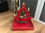 Houten kerstboom met kaarsjes, Diversen, Kerst, Ophalen of Verzenden, Gebruikt