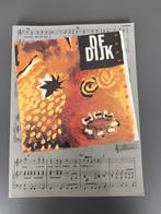 Piano en zang boek De Dijk nooit genoeg, Ophalen of Verzenden, Zo goed als nieuw, Artiest