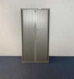 1 x Roldeurkast Steelcase, aluminium, H197 x B100 x D60 cm., Ophalen, Gebruikt