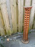 Houten pilaar, Ophalen, Gebruikt