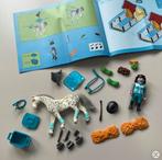 Playmobil 6935 Horsebox Apaloosa, Ophalen of Verzenden, Gebruikt, Complete set