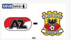 Buscombi ticket AZ - Go Ahead Eagles (zone roze Eagles vak), Tickets en Kaartjes, Sport | Voetbal, Losse kaart, Eén persoon, April