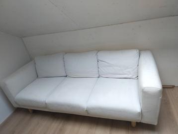 IKEA Norsborg 3-zitsbank + extra hoes beschikbaar voor biedingen