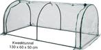 Kweektunnel en 2x kweekkassen plastic, Ophalen of Verzenden, Folie, Zo goed als nieuw, Plastic