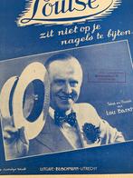 Bladmuziek "Louise, zit niet op je nagels te bijten", Ophalen of Verzenden, Zo goed als nieuw, Artiest of Componist