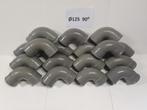 Dyka PVC Hulpstukken grijs | verschillende maten, Doe-het-zelf en Verbouw, Buizen en Afvoer, Bochten, Pvc, Nieuw, Ophalen of Verzenden