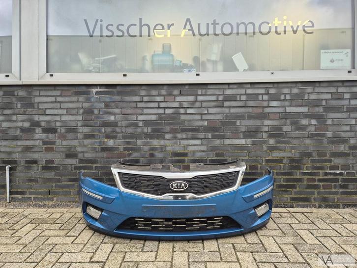 Kia Ceed Cee'd 2010 - 2013 facelift voorbumper met DRL led, Auto-onderdelen, Carrosserie en Plaatwerk, Bumper, Kia, Voor, Gebruikt