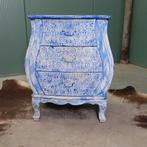 Liervormig Delfstblauw ladenkastje, Ophalen of Verzenden