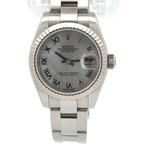 Rolex Lady-Datejust MOP roman dial 26mm, Ophalen of Verzenden, Zo goed als nieuw, Staal, Rolex