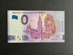 0 euro bankbiljet Munchen - Rathaus mit Glockenspiel 2022, Postzegels en Munten, Bankbiljetten | Europa | Eurobiljetten, Los biljet