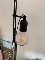 staande zwarte lamp, Ophalen, Zo goed als nieuw, Glas, 150 tot 200 cm