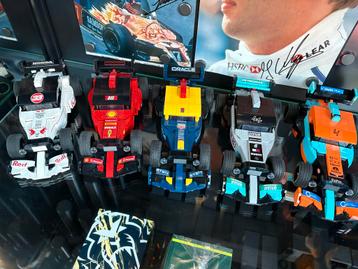 Lego MOC Hotrods Formule 1 - RedBull, Ferrari, Mercedes, McL beschikbaar voor biedingen
