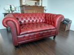 Chesterfield bankstel, Ophalen, Gebruikt, 75 tot 100 cm