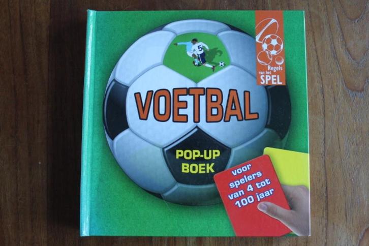  Voetbal pop-up boek Regels van het Spel (jeugd), Boeken, Prentenboeken en Plaatjesalbums, Gelezen, Ophalen of Verzenden