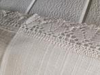 tafelkleed vierkant met geborduurde bloemen, Huis en Inrichting, Tafelkleden, Ophalen of Verzenden, 'T Olde Gre-j, Info@toldegrej.nl