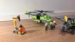 Lego City 60123 Vulkaan Helikopter Set, Kinderen en Baby's, Speelgoed | Duplo en Lego, Ophalen of Verzenden, Zo goed als nieuw