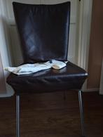 Label Orea, Huis en Inrichting, Stoelen, Ophalen, Bruin, Zo goed als nieuw, Metaal