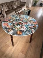 Eettafel 100cm rond, Huis en Inrichting, Tafels | Eettafels, Ophalen, 100 tot 150 cm, Rond, Zo goed als nieuw