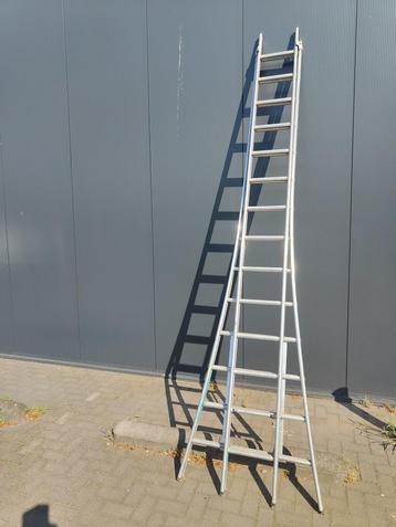 Ladder aluminium 2x14 sporten beschikbaar voor biedingen