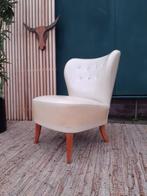 Vintage cocktailstoeltje Tijsseling Sixties club fauteuiltje, BlijeSpullen.nl, Gebruikt, Minder dan 75 cm, Vintage