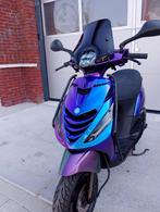 Piaggio Zip 4T Scooter RS-1 Glans Air Azure Blauw LED (BROM), Overige modellen, Maximaal 45 km/u, N.V.T., Zo goed als nieuw