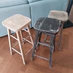 Krukken (bar) of als plantenstandaard te gebruiken, 2 krukken, Ophalen, 60 tot 90 cm