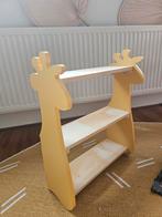 Houten Giraffen Rekje - Kinderkamer Decoratie, Zo goed als nieuw, Minder dan 50 cm, Ophalen, Minder dan 90 cm