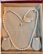 Pearl necklace, Sieraden, Tassen en Uiterlijk, Kettingen, Verzenden, Zo goed als nieuw, Overige materialen