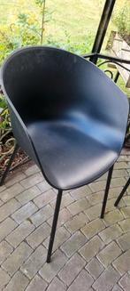 4 prachtige kunststof kuipjes met aluminium frame, Ophalen, Zwart, Zo goed als nieuw, Vier
