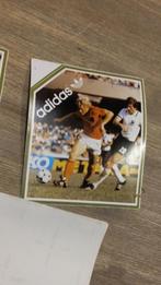 Adidas voetbal Kees Kist Oranje vintage sticker Nederland, Ophalen of Verzenden, Zo goed als nieuw