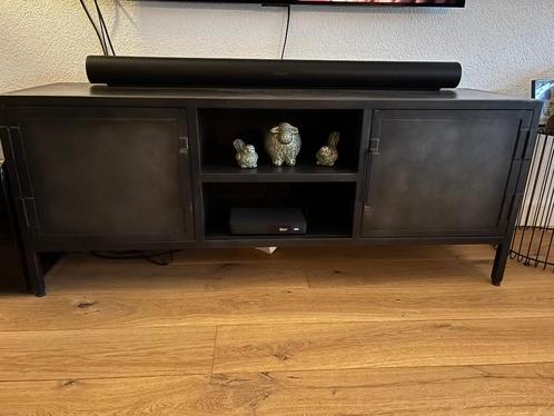 tv meubel metaal, Huis en Inrichting, Kasten | Televisiemeubels, Zo goed als nieuw, Minder dan 100 cm, 100 tot 150 cm, 25 tot 50 cm