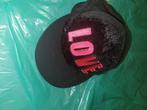 Zwarte pet met 'LOVE' erop, Kleding | Dames, Hoeden en Petten, Verzenden, One size fits all, Generic, Pet