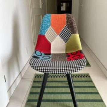 Patchwork stoel  beschikbaar voor biedingen