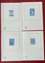 Blauwdruk 12 tm 15, Postzegels en Munten, Postzegels | Nederland, Verzenden, Na 1940, Postfris
